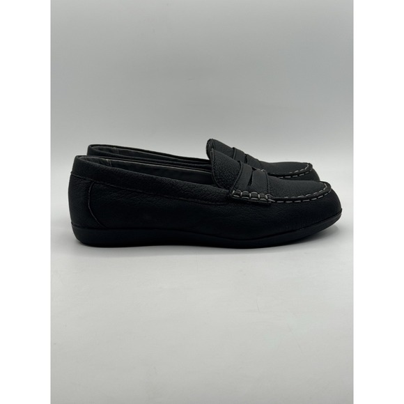 Rockport Shoes - Rockport Works Top Shore Penny Loafer (Women) Black Size 11M Steel toe
